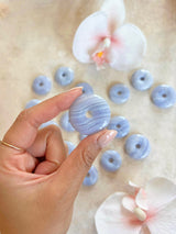 Mini Blue Lace Agate Donut