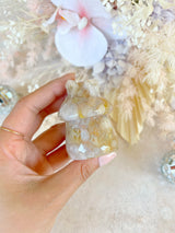 Flower Agate Fairy House #A
