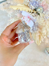 Flower Agate Fairy House #D