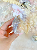 Flower Agate Fairy House #D