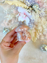 Flower Agate Fairy House #E