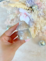 Flower Agate Fairy House #G