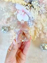 Flower Agate Fairy House #C