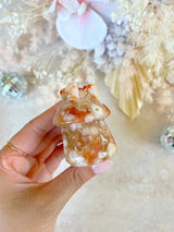 Flower Agate Fairy House #J