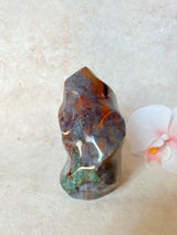 Red Purple Ocean Jasper Flame