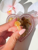 Mini Golden Rutile Mushroom