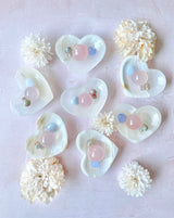 White Onyx Heart Bowl