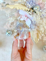 Flower Agate Fairy House #E