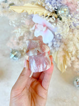 Flower Agate Fairy House #C