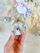 Flower Agate Fairy House #I