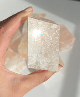 Rough Pink Optical Calcite Rhombus