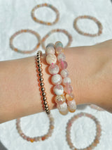 Flower Agate Bracelet